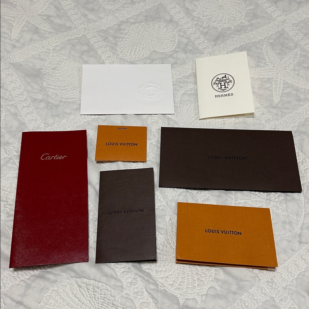 Cartier Louis Vuitton Hermes Chanel Envelope